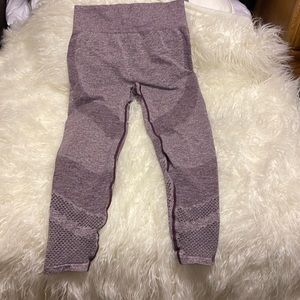 Pink Victoria’s Secret Purple L new seamless leggings